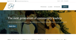 Desktop Screenshot of leadershiphuntington.org