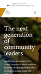 Mobile Screenshot of leadershiphuntington.org